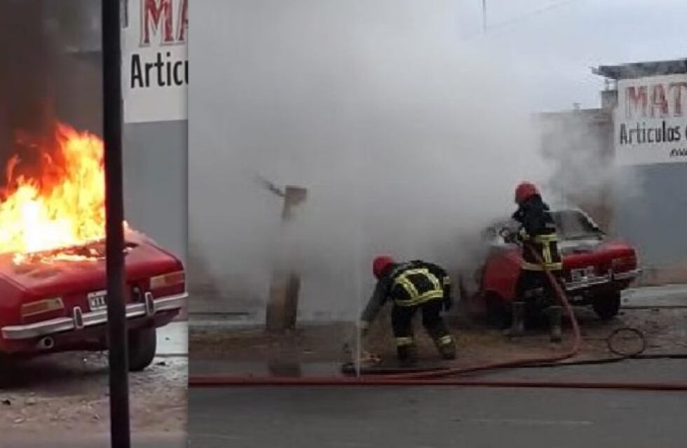 "¡Me va a matar mi viejo!": el lamento de un joven al que se le incendió el auto
