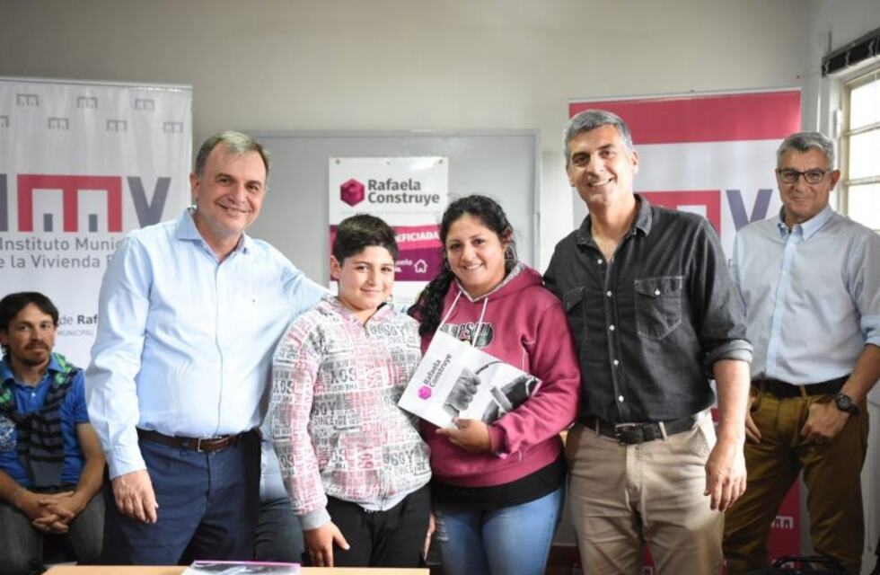 En 2019, se entregaron 71 créditos del programa Rafaela Construye