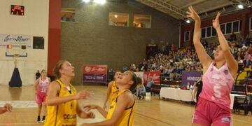 Las Heras Básquet no pudo seguir la racha ganadora y cayó ante el único líder de la Liga Femenina, Berazategui\u002E