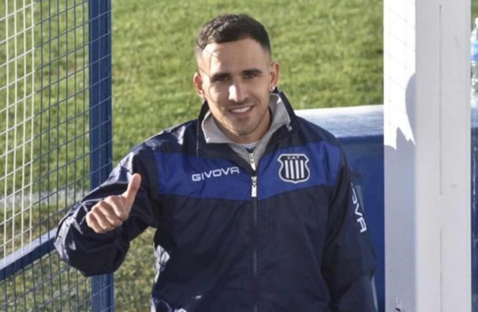 Franco Fragapane, el delantero de Talleres que ya tiene su foto con Maradona