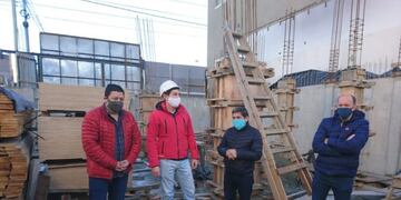 Visita de obra del Concejo Deliberante Ushuaia