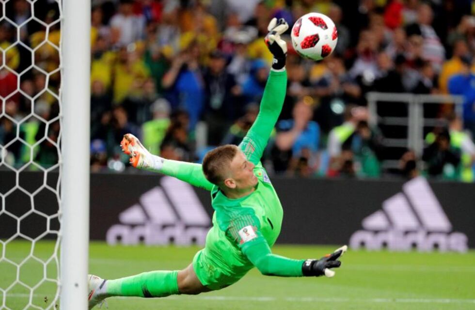 Un mensaje en la botella: el secreto del arquero de Inglaterra ante Colombia