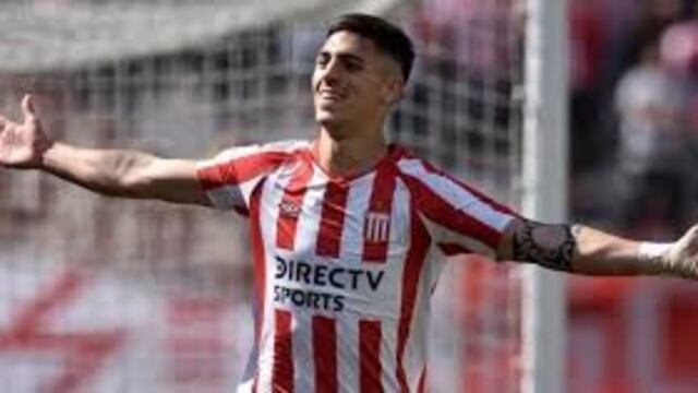 Francisco Apaolaza hizo doblete para Estudiantes de La Plata. En su paso por Instituto anoto sólo uno (La Voz).