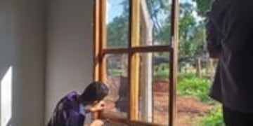 El trabajo de los chicos presta ayuda donde más hace falta\u002E (Rafael Golemba)