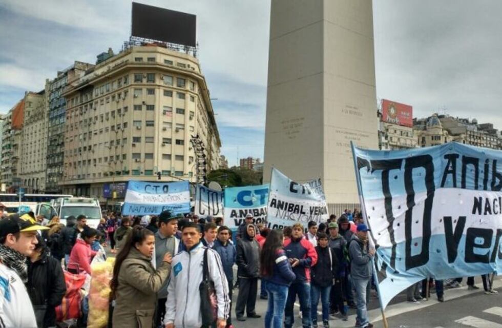 Marcha de la CGT: caos en el centro por la desconcentración de los manifestantes