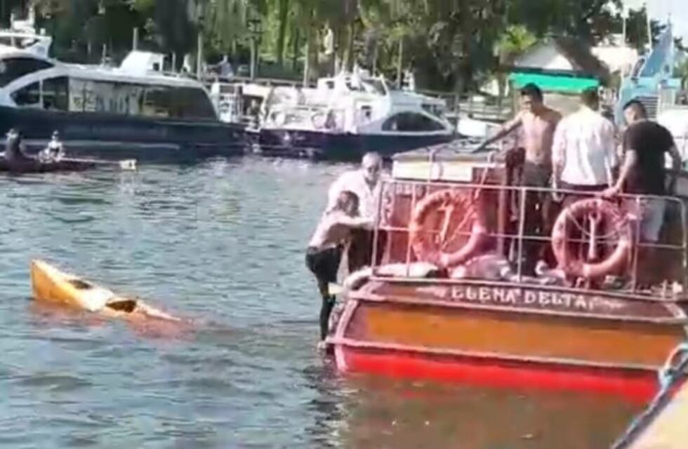 Murió la mujer embestida por una lancha mientras navegaba en kayak