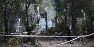 Encuentran un cuerpo calcinado en Córdoba\u002E