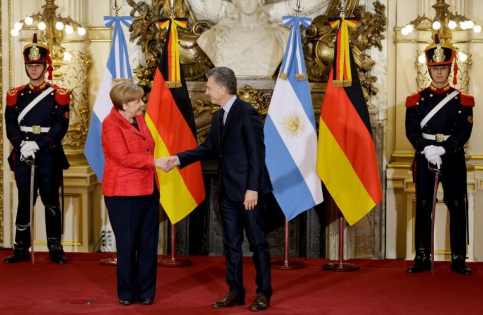 Merkel aseguró que apoyará un acuerdo de integración entre el Mercosur y la Unión Europea