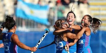 Las Leonas vapulearon 4-1 a Alemania y se metieron en cuartos de final de la World League\u002E