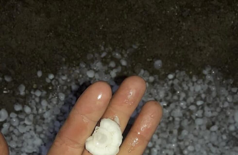 Fuerte tormenta de viento y granizo en Catuna