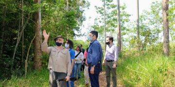 La reserva privada fue recorrida por funcionarios\u002E