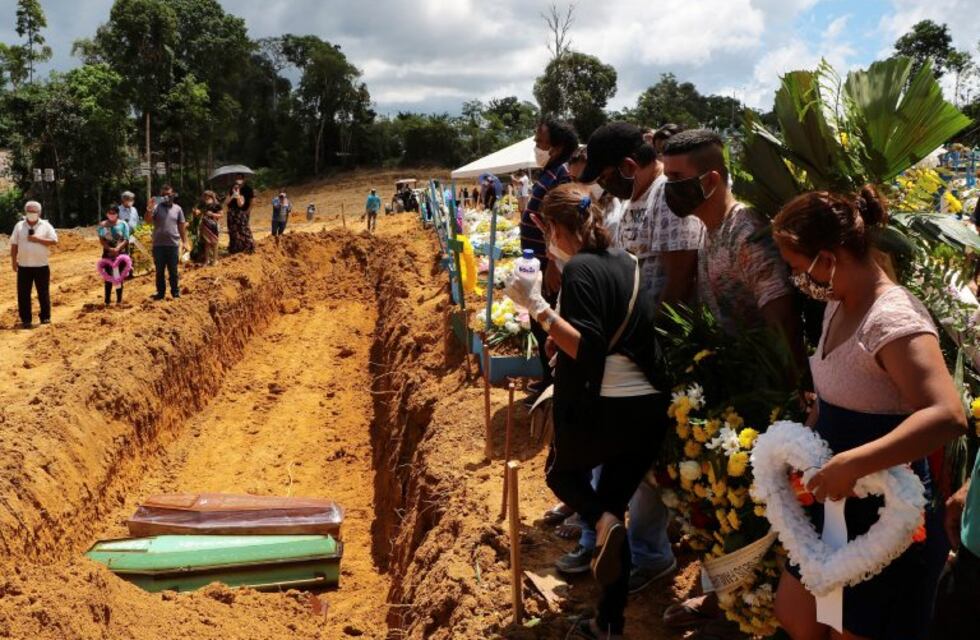 Nuevo récord de muertes por coronavirus en Brasil: 1.910 fallecimientos en las últimas 24 horas