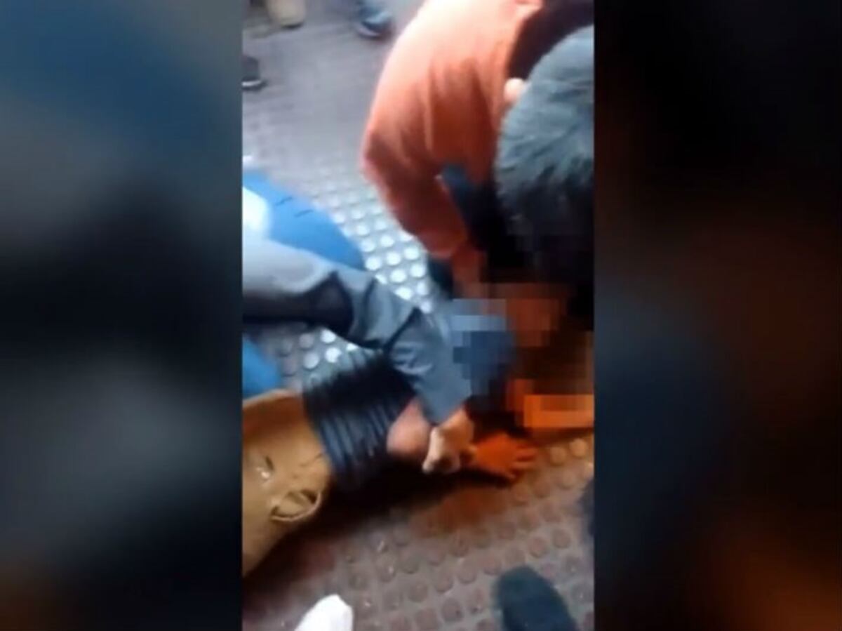 Imu00e1genes del video que circulu00f3 en redes sociales\u002E