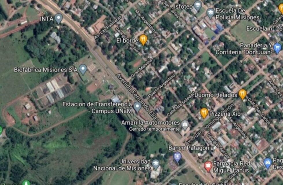 Posadas: modifican la circulación vehicular sobre la colectora del Campus de la UNaM