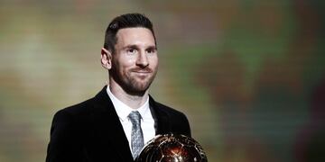 Lionel Messi ganó su sexto Balón de Oro al mejor futbolista del mundo\u002E (EFE)