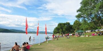 Dique La Ciénaga, en la zona de los valles de Jujuy\u002E