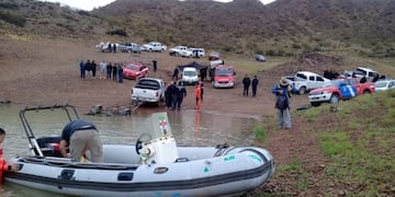 Tragedia en Dique Amghino