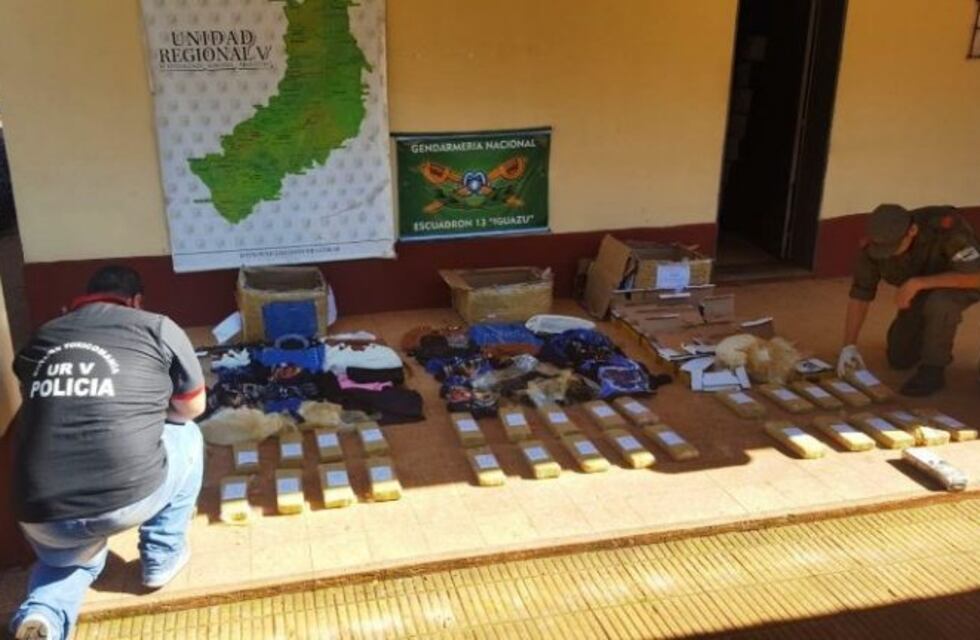 Fuerzas de seguridad incautaron un envío de marihuana a Buenos Aires