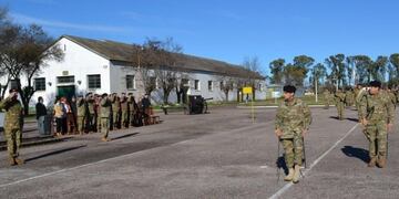 Base de Apoyo Logístico de Pigüé (Foto: La Nueva)