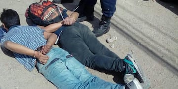 Ladrones detenidos en San Luis