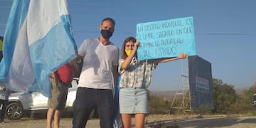 Banderazo nacional en traslasierra