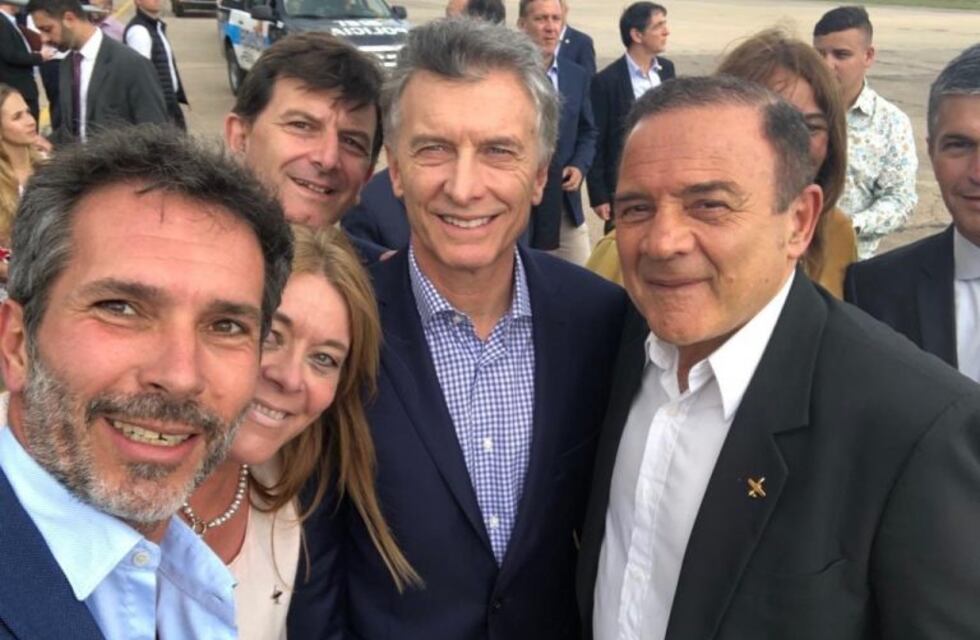 Macri en Córdoba; y con el equipo de la Municipalidad