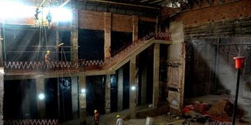 Obras en el Teatro Comedia