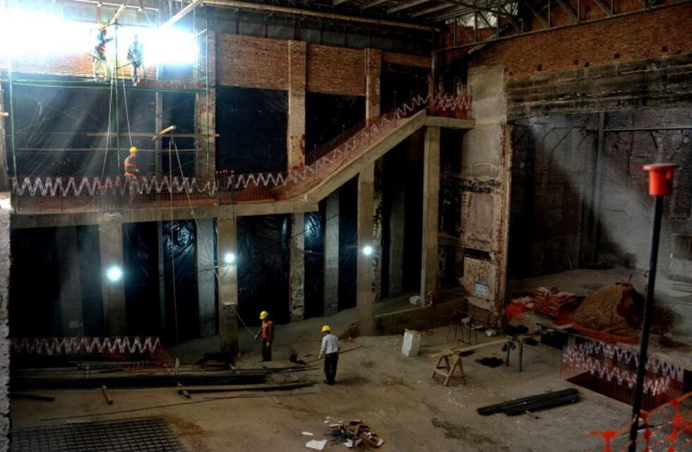 Avances en la reconstrucción del Teatro Comedia