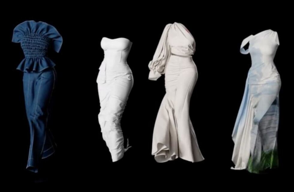 Así fue el primer desfile sin modelos: ropa 3D y a través de redes sociales