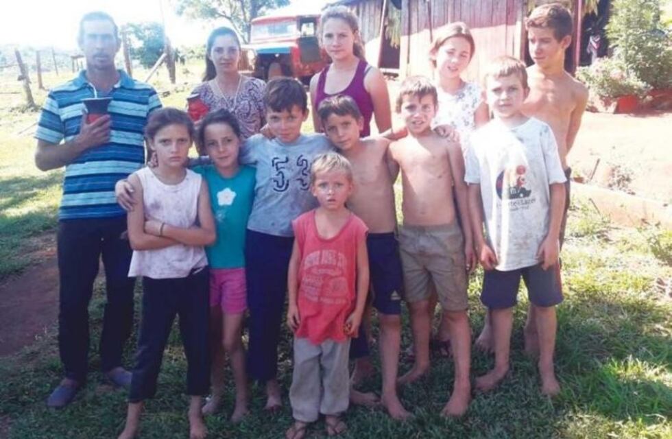 San Pedro: una familia con 12 niños necesita ayuda para poder sobrevivir