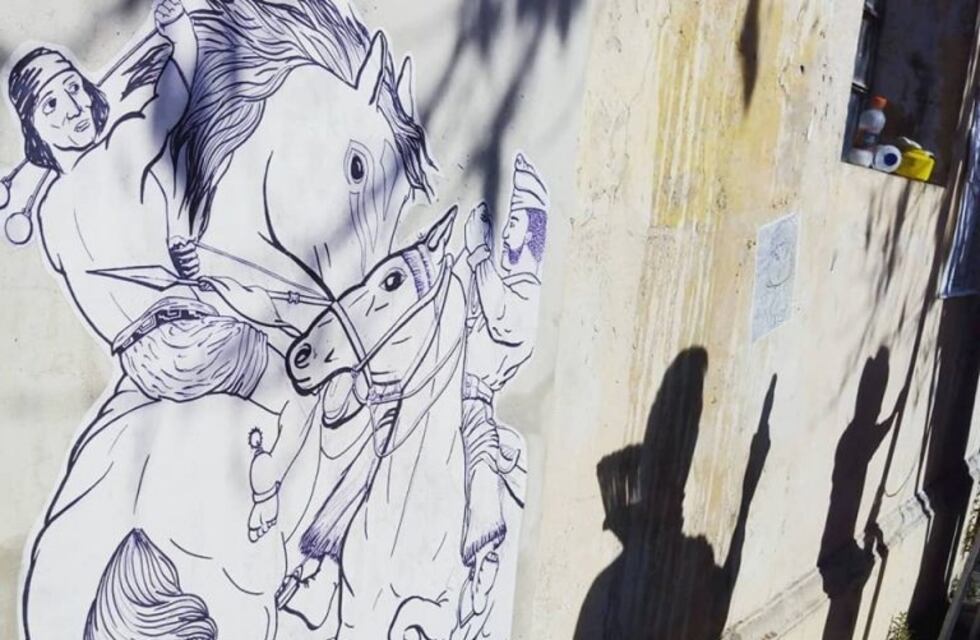 Arte callejero: el Museo López Claro sacó sus obras a la calle