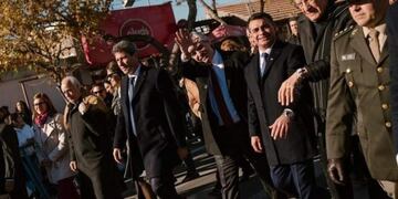 Sergio Uñac y Alberto Fernández\u002E