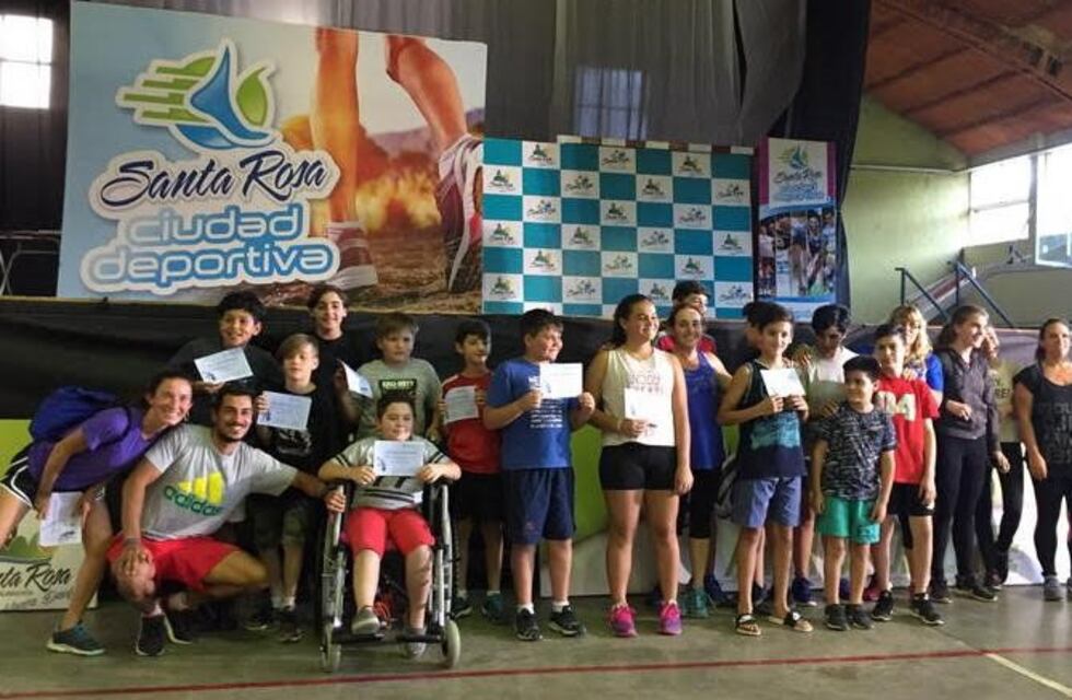 Cierre de año de las actividades deportivas en Santa Rosa de Calamuchita