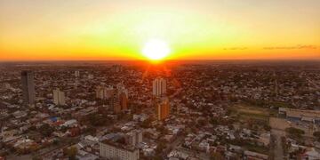 Resistencia amaneció a pleno sol\u002E