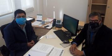 Medieta y Tejerina, reunidos en ANSES Jujuy