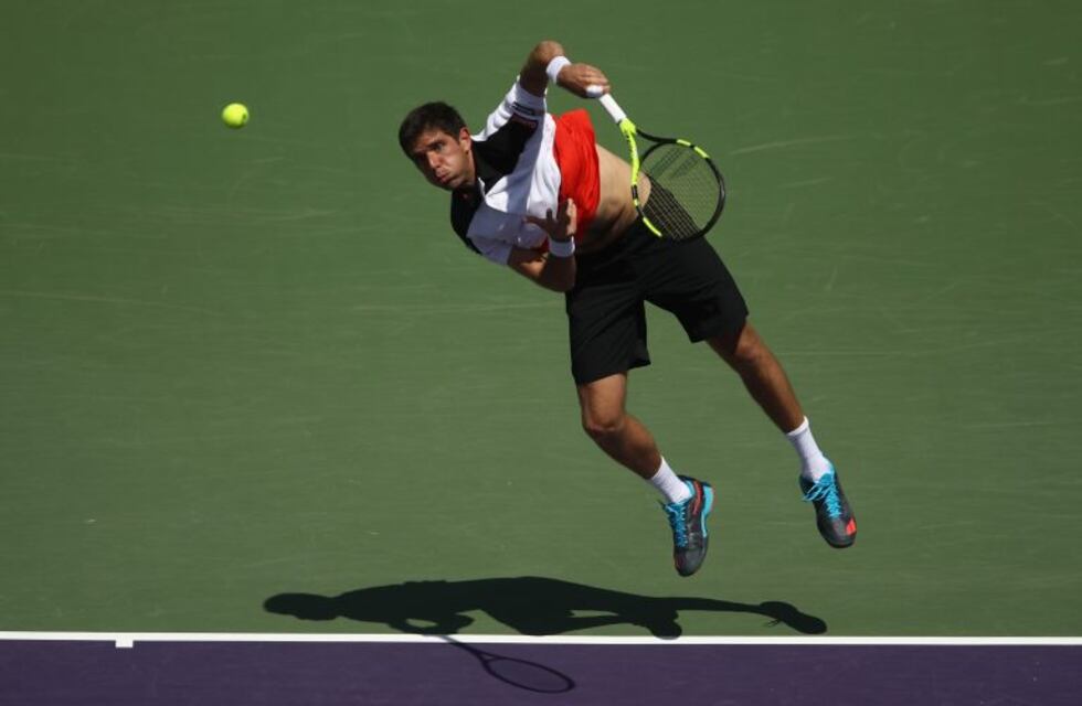 Delbonis perdió con Nishikori y quedó eliminado del Masters 1000 de Miami