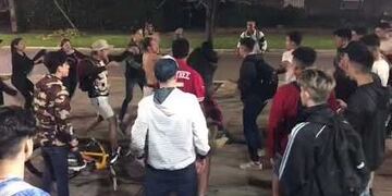 Peleas en Lomas de Zamora