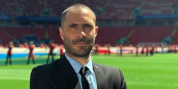 Martín Souto, uno de los conductores de Fútbol 1, el programa de ESPN. (Foto: web)