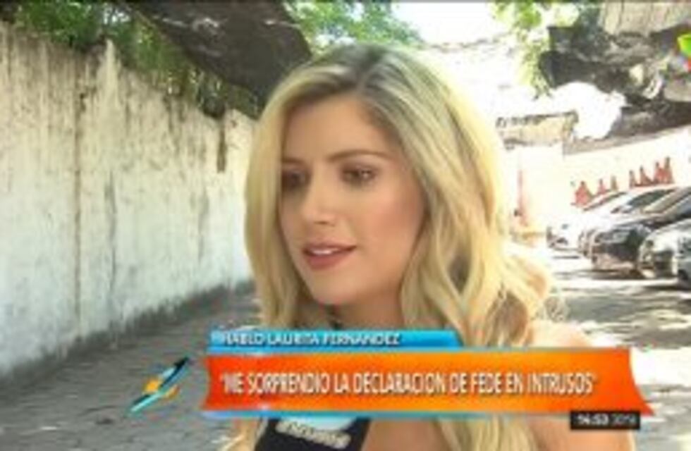 Laurita Fernández: "No pienso que Fede ocupe otro rol en mi vida"