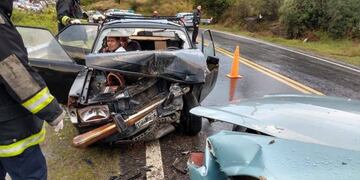 Accidente vial en Cortes de Furt
