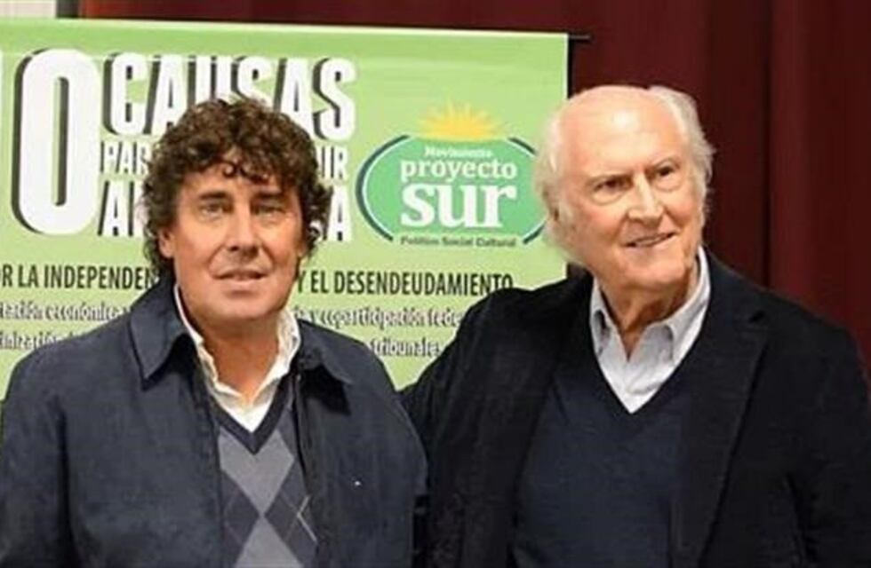 Pino Solanas, Pablo Micheli y Mario Cafiero inscribieron el frente "Creo" en la provincia de Buenos Aires