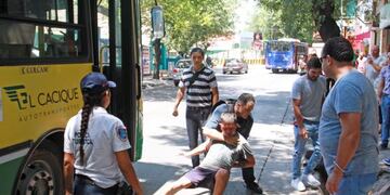 Ladrón en pleno centro