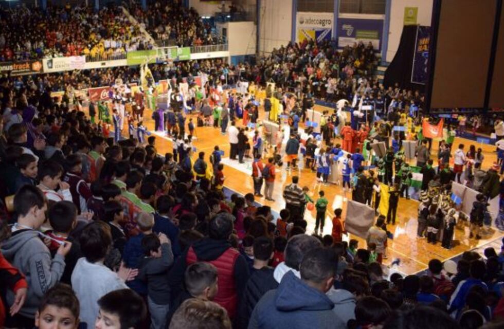 Finalizó el encuentro de mini básquet Perico Aquino