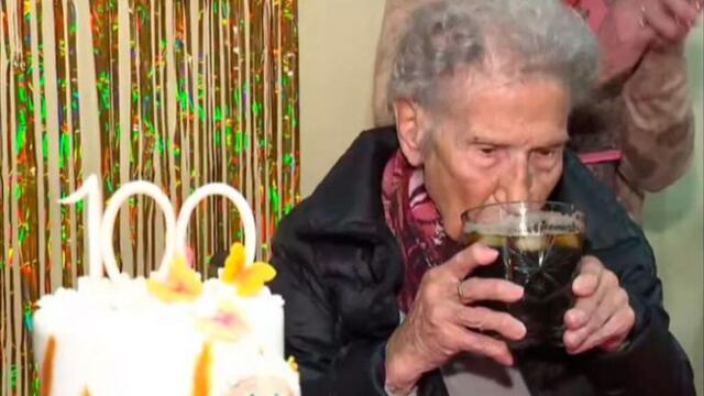 La abuela que llegó a los 100 años en Córdoba\u002E