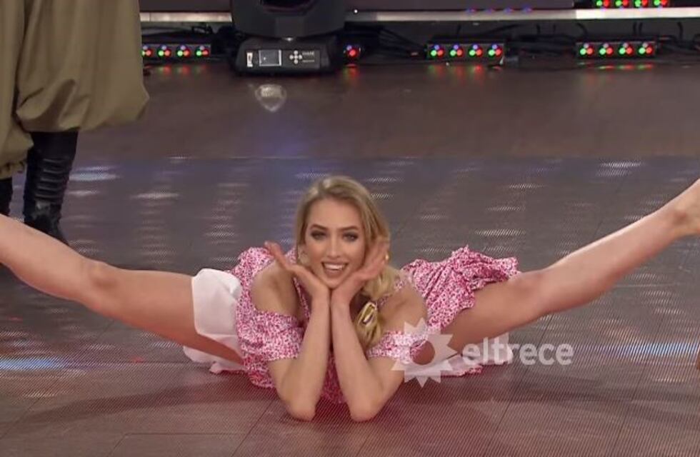 ¡Qué destreza! El duelo de contorsionismo en Showmatch que terminó con un topless