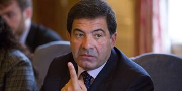Ricardo Echegaray\u002E AFP PHOTO/JUSTIN TALLIS
