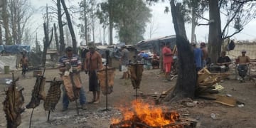Recicladores en el predio que pasó a manos del CEAMSE (web)\u002E