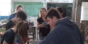 La docente coordina un proyecto amparado en una ordenanza municipal de Gálvez\u002E (Gálvez Hoy)