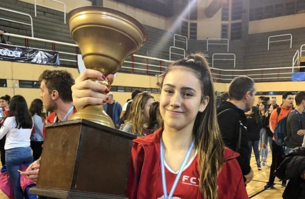 Mora Audenino fue subcampeona con la Selección de Córdoba