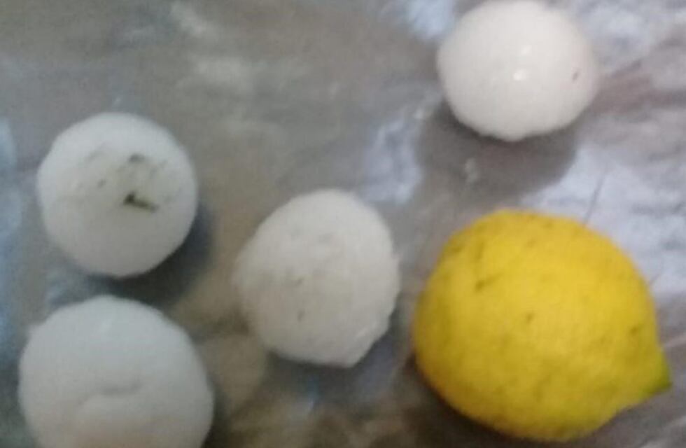 Cayó granizo en Buenos Aires y hay alerta por tormentas